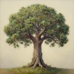 tree of life 8 k 3 d 8 k resolution detailed painting maximalist trending on artstation unreal engine abstract matte background symmetrical