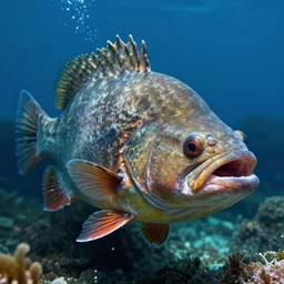 ugly giant fish | nature photograph