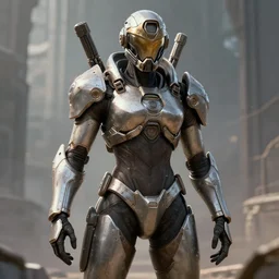 a sentient themed warframe