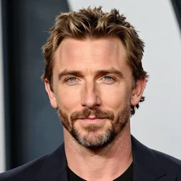 shaved bradley cooper with blonde two sides hair