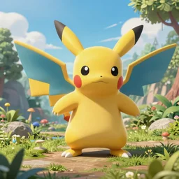 the ideal pokemon, high detail, 4k, landscape
