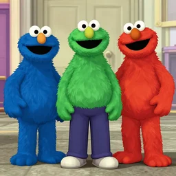 sesame street characters in grand theft auto v