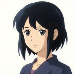 artgerm, loish, makoto shinkai, female death from neil gaiman sandman comic eye of horus painted under right eye, fantasy setting, smile, symmetrical eyes, blue hair, symmetrical face, full body action pose