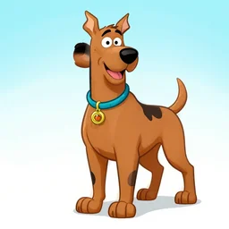 anthropomorphic scooby doo