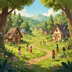 fairy village