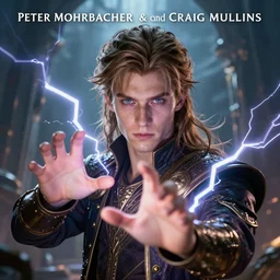 a book cover of high fantasy young sorcerer casting a spell, by peter mohrbacher and craig mullins and artgerm, face close up, official media, beautiful, rpg portrait, concept art, fantasy world, sharp, smooth, detailed, high quality, wallpaper 4 k, epic, trending on artstation and behance, dynamic lightning