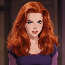 heather chandler, heathers ( 1 9 8 9 ), beautiful fanart, deviantart, digital art, red hair, mean, beautiful, dangerous