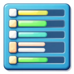 health bar videogame ui asset