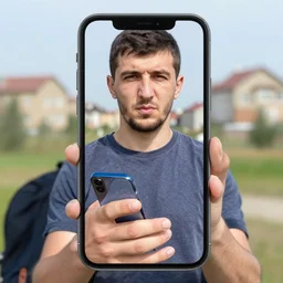 hasbulla magomedov, dagestan kid in the postsoviet suburbia, iphone detailed photo, instagram