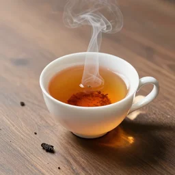 i'm smoking a cup of tea