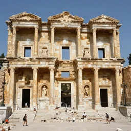 Titus destroys the second temple.
