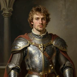 attractive bradley james as attractive king arthur pendragon, natural lighting, high quality, very detailed painting, by gaston bussiere, j. c. leyendecker