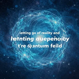 letting go of reality and experiencing the quantum feild