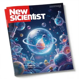 magazine cover of new scientist depicting the wonders of science