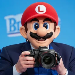 portrait of Bernie Sanders as Waluigi, world press photo, photography, 4k, canon EOS C300, f1.8