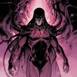Azathoth looking inward towards the Multiverse inside itself. DC Comics. Multiversity. Grant Morrison.