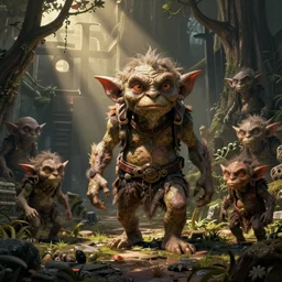 goblin concept art for jim henson's labyrinth goblins by brian froud