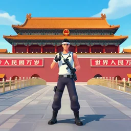 fornite tiananmen square