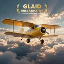 cartoon gladplane