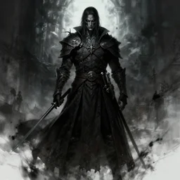 boss from dark souls, dark, horror, illustration, digital art