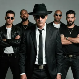 a photo of a gangster