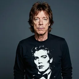 individual mick jagger aged 2 4 silk screen butcher billy style