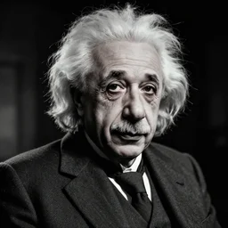 einstein in noir film,