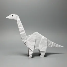 origami brontosaurus