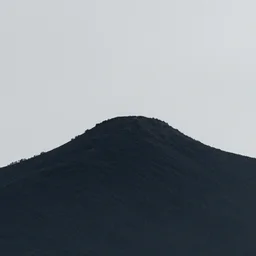 minimalistic abstract mountain