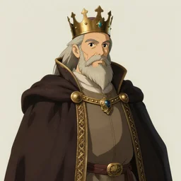portrait of a medieval old king, elegant, highly detailed, concept art, smooth, sharp focus, illustration, art by studio ghibli!! and fujita goro and tom whalen and juan pablo machado, artstation, 8 k