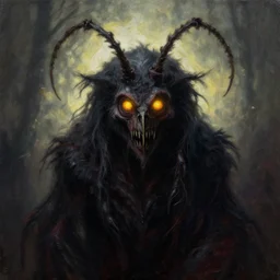 a hyper realistic portrait painting of the mothman, glowing eyes, creepy, backlight, horror vibe, real, realistic lighting in the style of greg rutkowski,