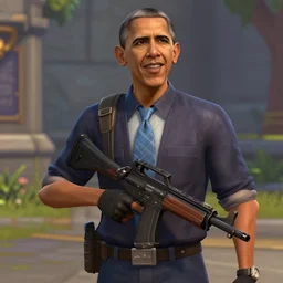 barack obama in team fortress 2, screenshot, high resolution, 4 k