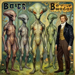 hyper realistic aliens by norman rockwell, hr giger, john sargent, mucha