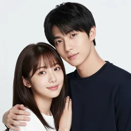 gorgeous rina and handsome cute beautiful young man in his 2 0 s with short black hair holding a teacup with matcha by ayami kojima, junji ito, van gogh, alphonse mucha, artstation, digital art