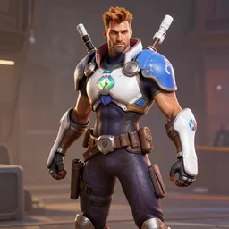 Dwight Fairfield from Dead By Daylight as an Overwatch hero