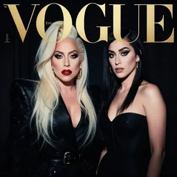 lady gaga and katy perry photoshoot, by nick knight, vogue magazine, award winning, photoshoot, dramatic,, cooke anamorphic / i lenses, highly detailed, cinematic lighting