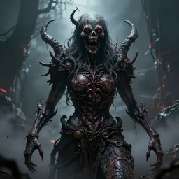an epic concept painting by sd ai of an exquisite horror masterpiece. digital art