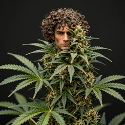 curly haired cannabis, hemp marijuana, weed, realistic shaded, cinematic volumentric lighting, david marquez, mike deodato jr, ilya kuvshinov, makoto shinka, behance hd by jesper ejsing, by rhads, hyper detailed, octane render, concept art, artstation