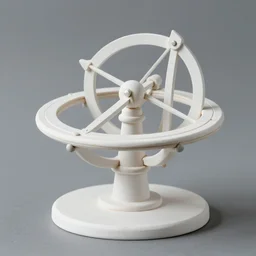 realistic photo of a a medieval astronomy appliance model equipment gadget, made of wood white clay and fur with black wires 1 9 9 0, life magazine reportage photo, natural colors, metropolitan museum collection
