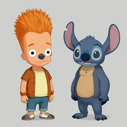ren & stimpy as beavis & butt - head