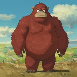bigfoot in studio ghibli