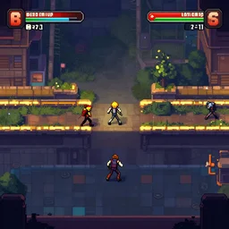 a beat em up videogame