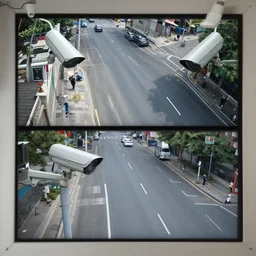 security camera footage