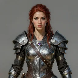 full character portrait of a beautiful female warrior by frank frazetta, Ann Bachelier, trending on artstation, Mystical Valkyrie, realistic, clear refined, beautifully detailed, digital art, Unreal Engine, 8k, HD