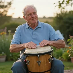 My dad Steve just took a hit from the bongo and have good time being gracefully relaxed in the garden, sunset lighting. My second name is Carell. My dad second name is Carell. Im the dog and Steve Carell is my dad