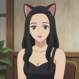 Emilia Clarke looks like catgirl in style of anime