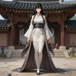 full - body character concept of ssunbiki as a sorceress, digital painting, anime, photorealism, by zeronis, artgerm, and sakimichan, highly detailed, extremely detailed, perfect face, trending on artstation, seoul, south korea