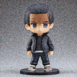 An anime Nendoroid of Kanye, figurine, detailed product photo