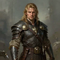 sean penn portrait as a dnd character fantasy art.
