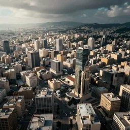 Beyrouth, drone shot, cinematic, realistic